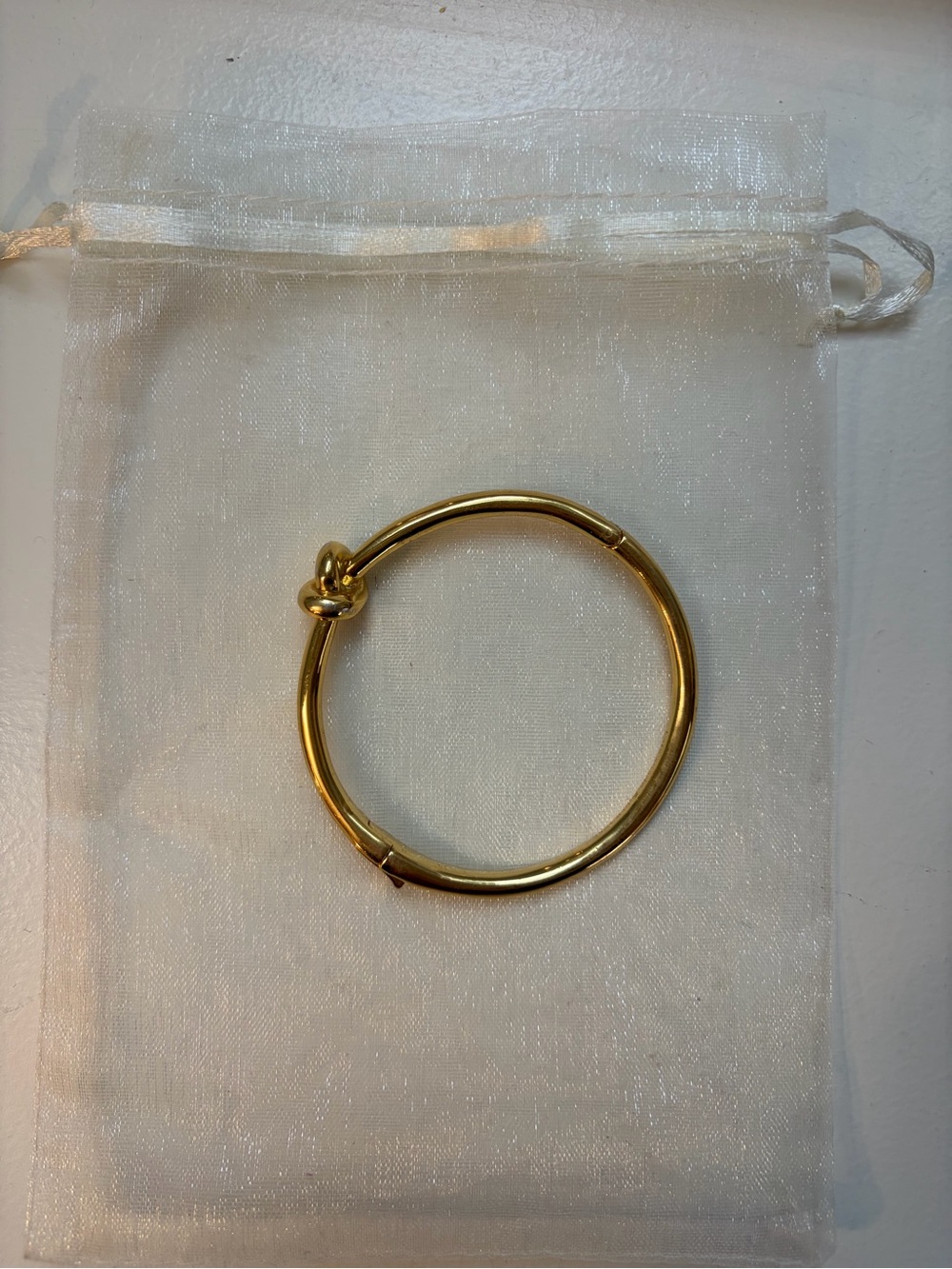kate spade Sailor’s Knot Gold Bangle Bracelet